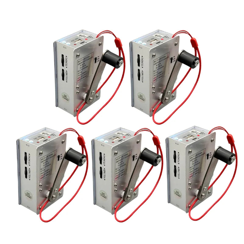 5-in-1 Hand Crank Emergency Radio & Charger