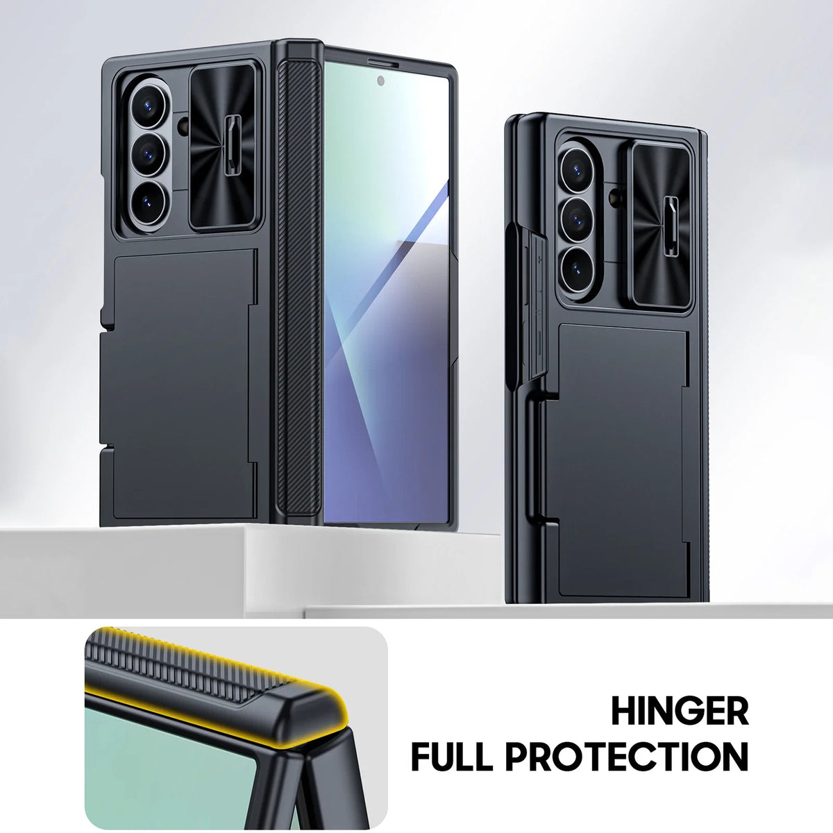 Funda cartera con RFID para Galaxy Z Fold 7