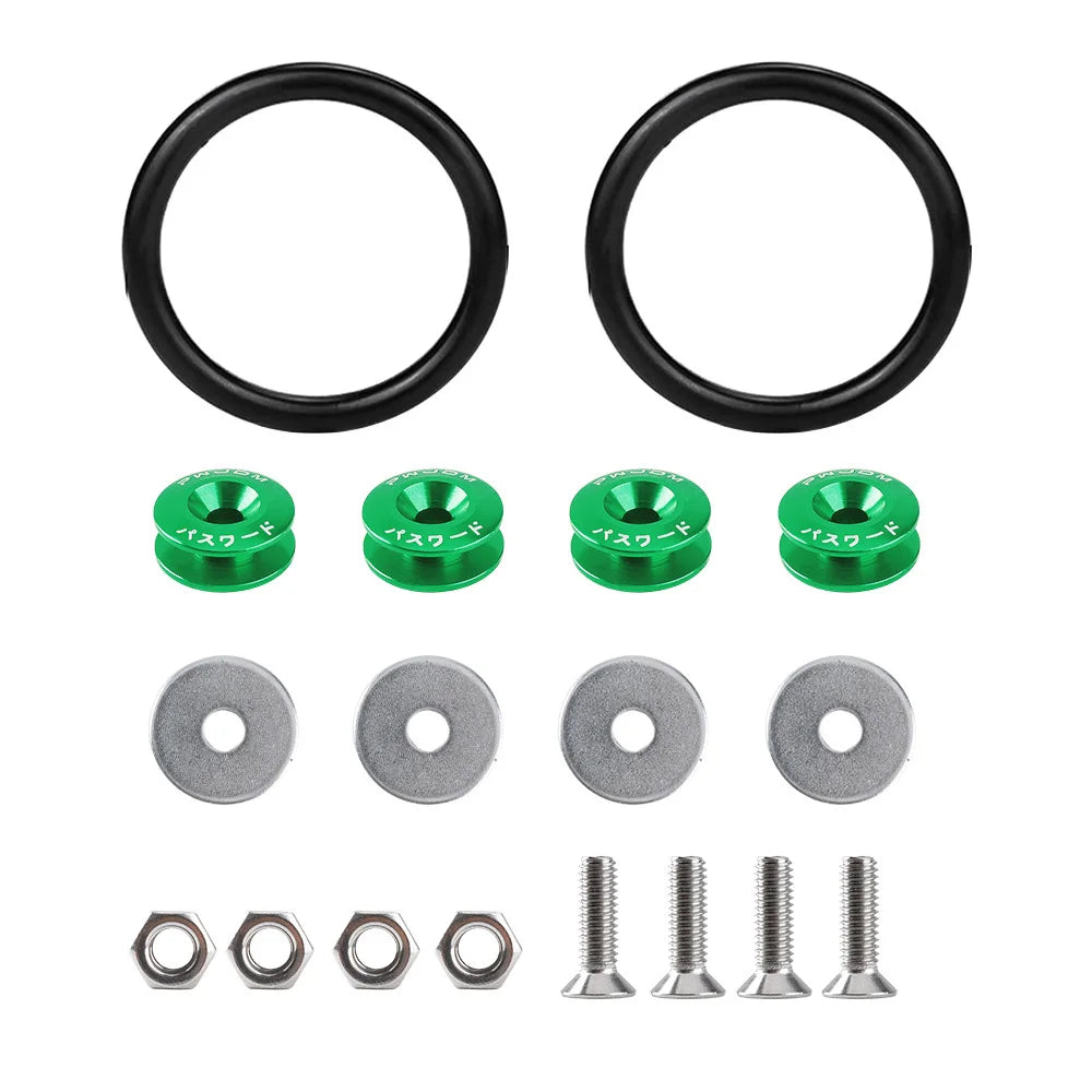 Universal Aluminum Quick-Release Bumper Fastener Kit