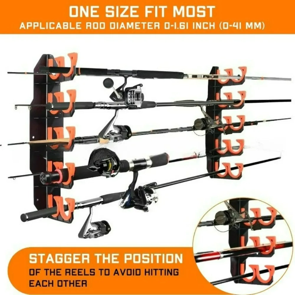 Adjustable Fishing Rod Holder Rack