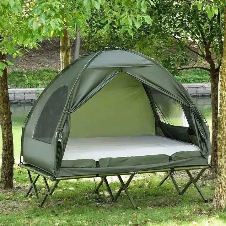 Ultra-Light Hiking Tent & Camping Cot Combo