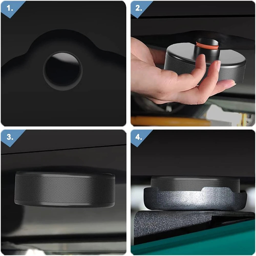 Jack Pad Adapter – Rubber Lift Support for Model 3, Y, S & X