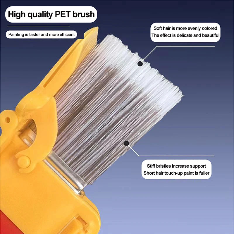 Set de 2 pinceles de precisión para bordes de pintura