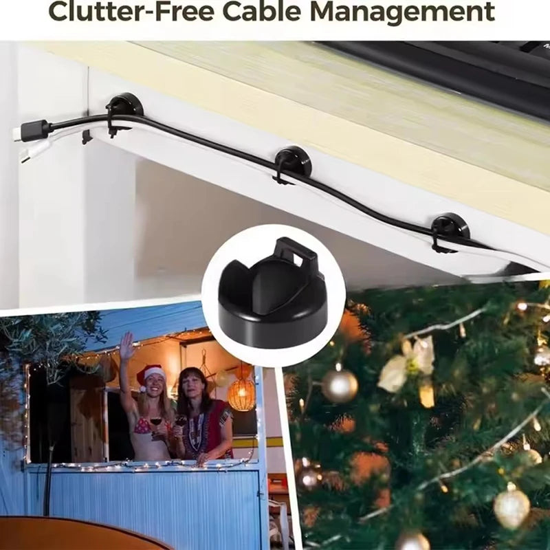Magnetic Cable Tie Mounts with Strong Magnet