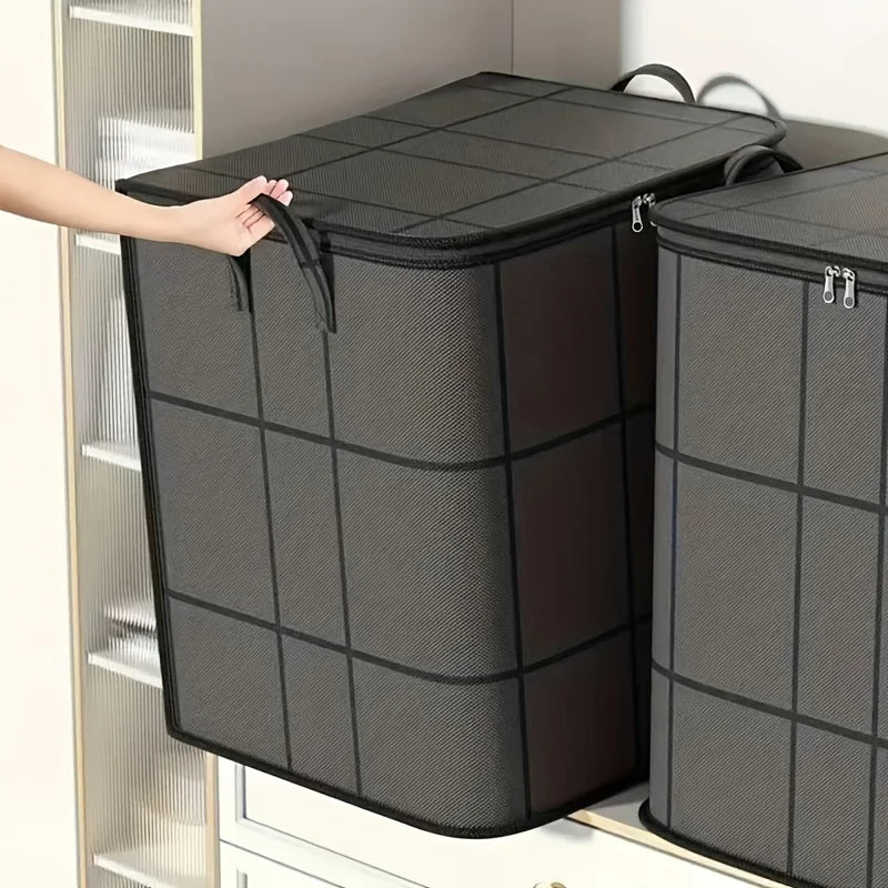 Large Foldable Storage Bag with Double Zipper