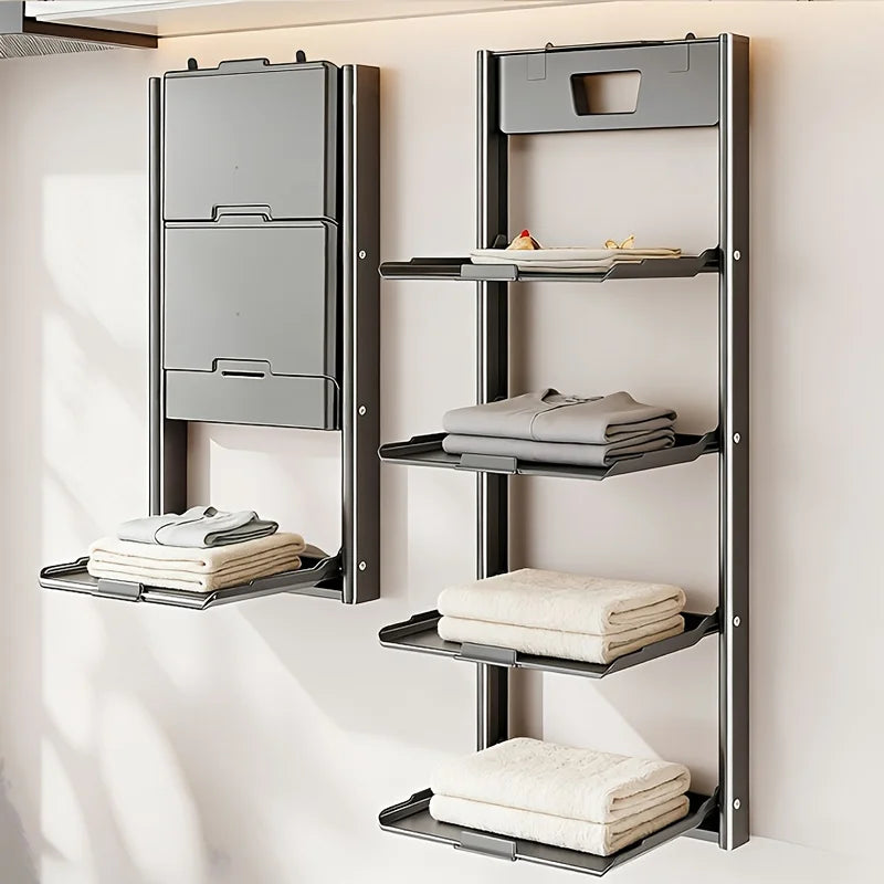 Foldable Multi-Layer Dish Rack
