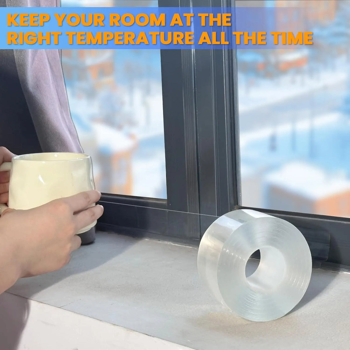 Transparent Window Sealing Tape