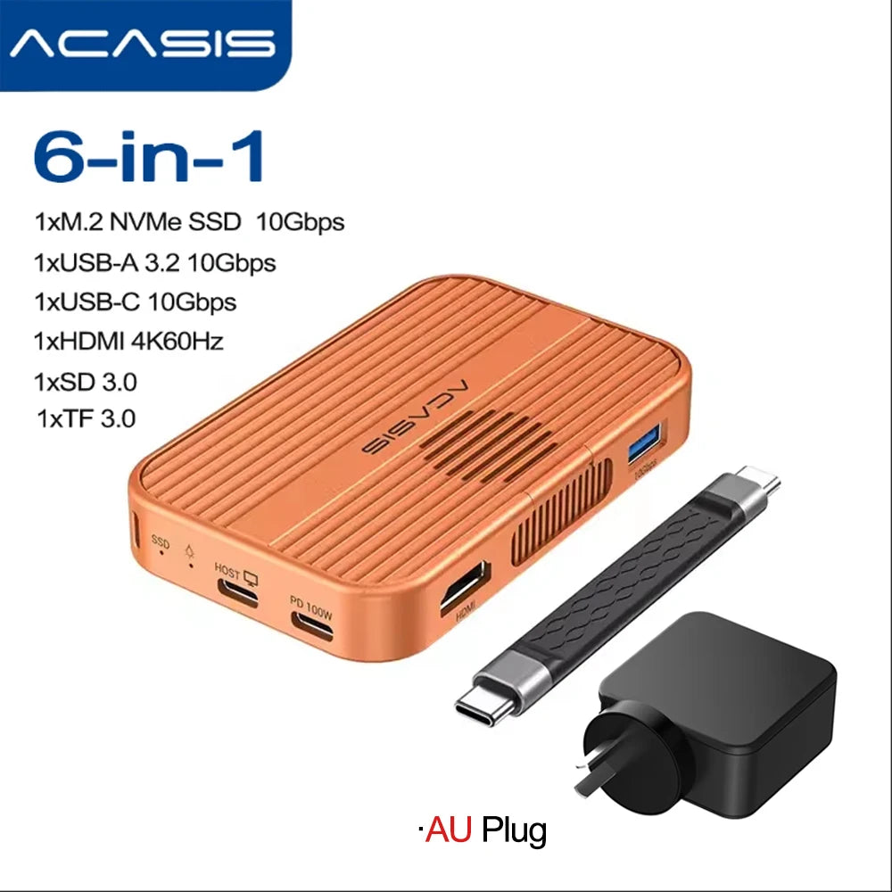 Magnetic M.2 NVMe SSD Dock (SSD Not Included)