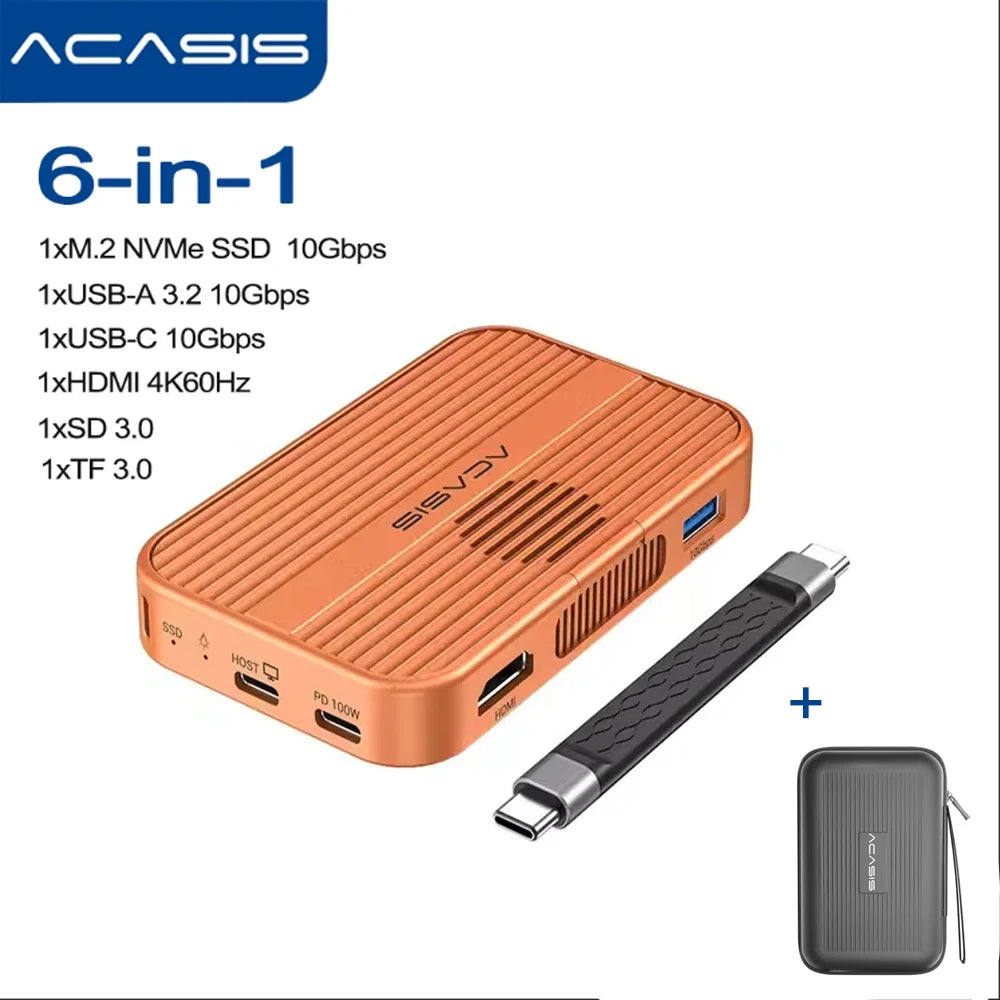 Magnetic M.2 NVMe SSD Dock (SSD Not Included)
