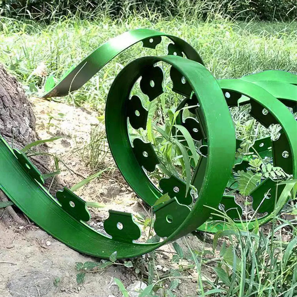Garden Lawn Edging Border Kit with Spikes