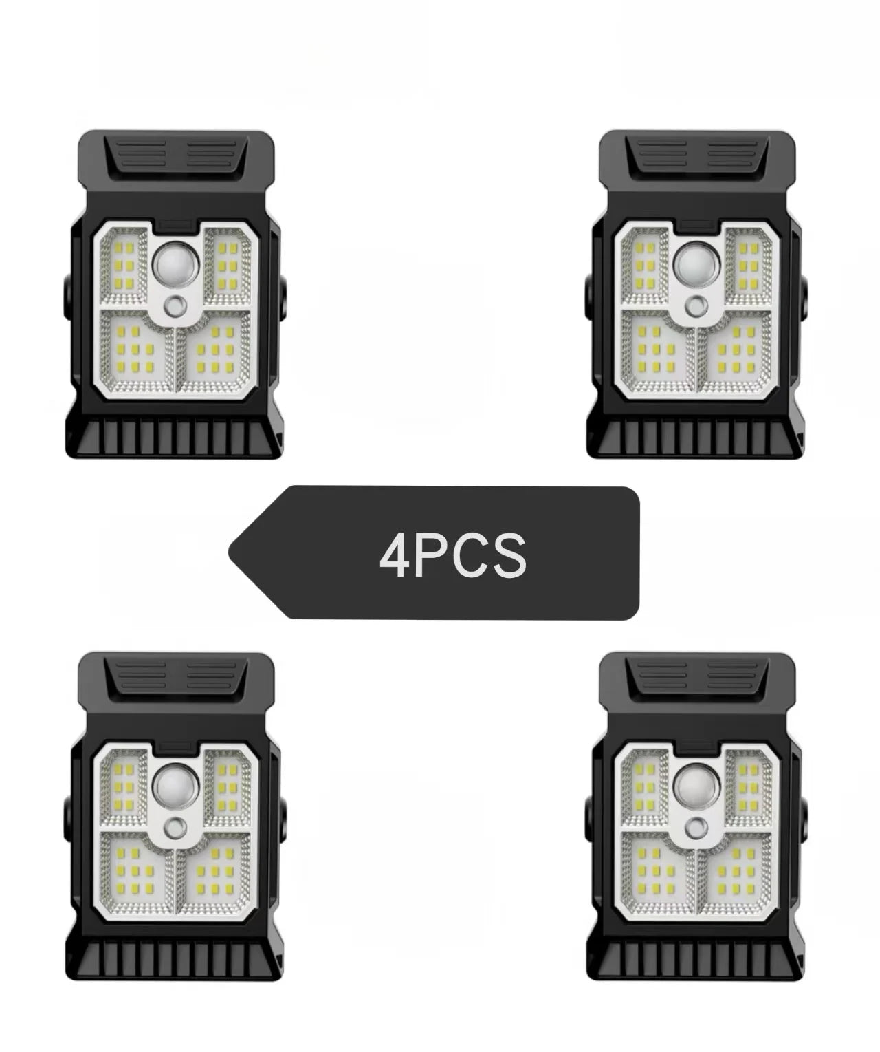 Solar Motion Sensor Clip-On Garden Light