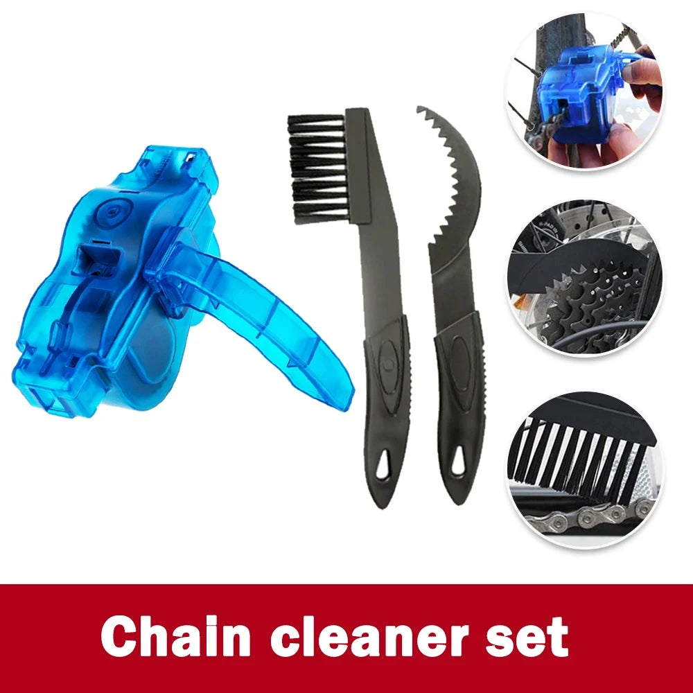 Bycicle Chain Cleaner Tool Set