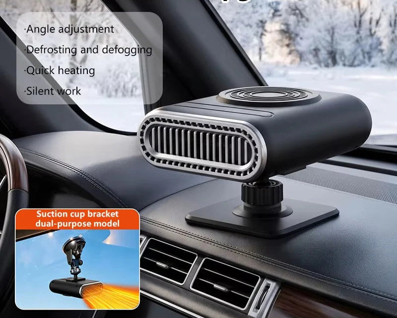 Calefactor y ventilador descongelador portátil para coche ThinkPlus 12V