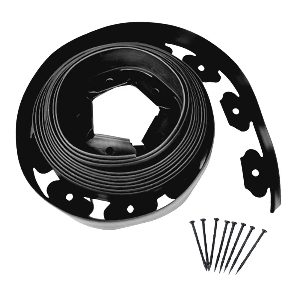 Garden Lawn Edging Border Kit with Spikes