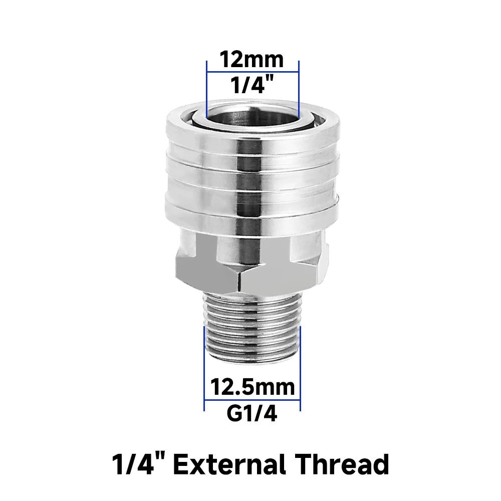 1/4" Pressure Washer Quick Connect Adapter Set