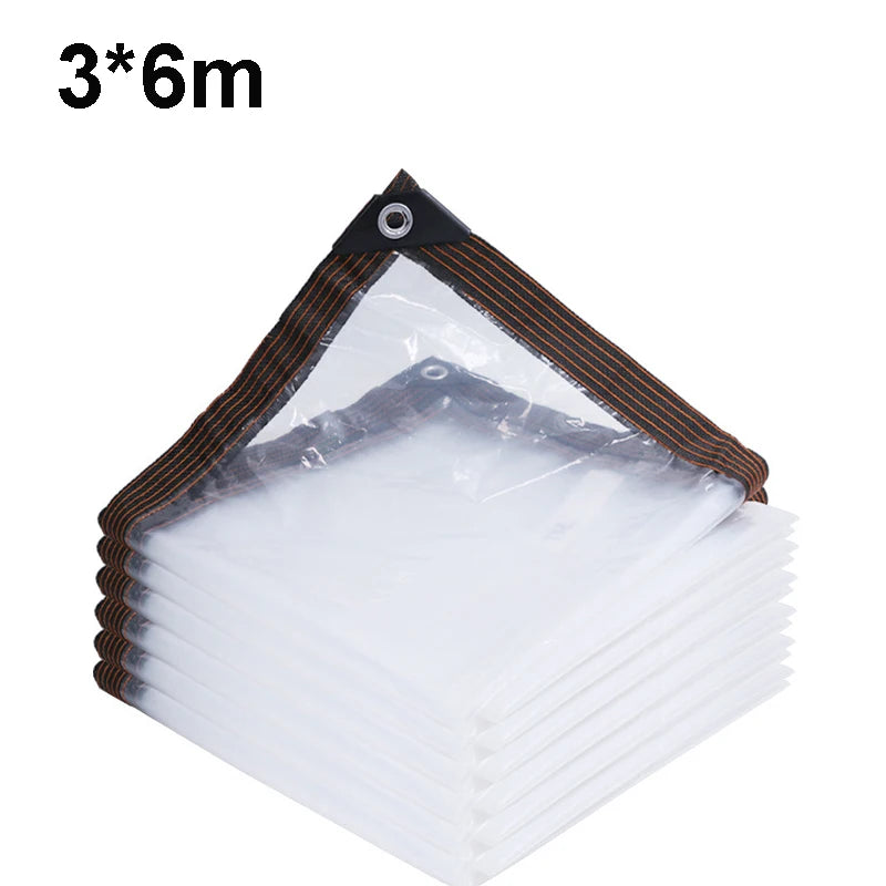 Clear Waterproof PE Tarp (MR)