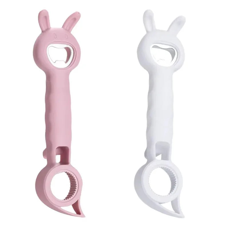Multifunctional 4-in-1 Safety Can & Bottle Opener