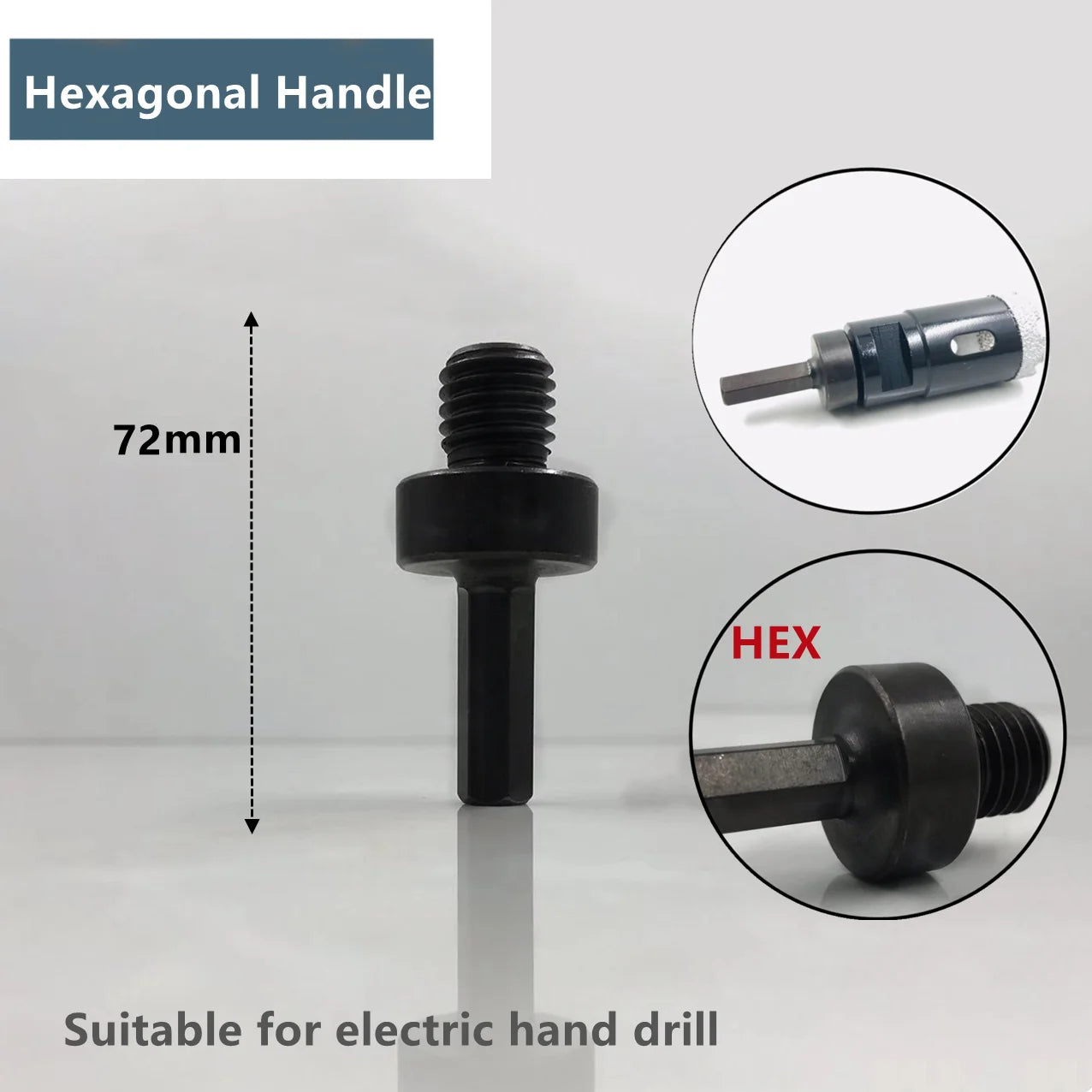 M14 to M10 & 5/8-11 Angle Grinder Adapter
