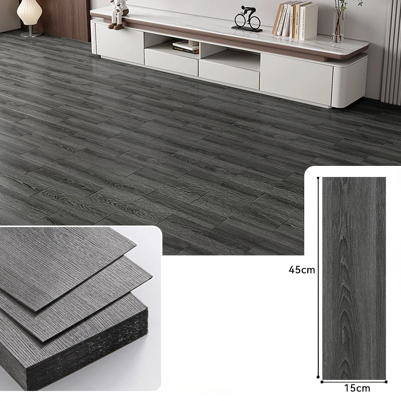 Self-Adhesive Floor Sticker 10Pcs 45X15Cm