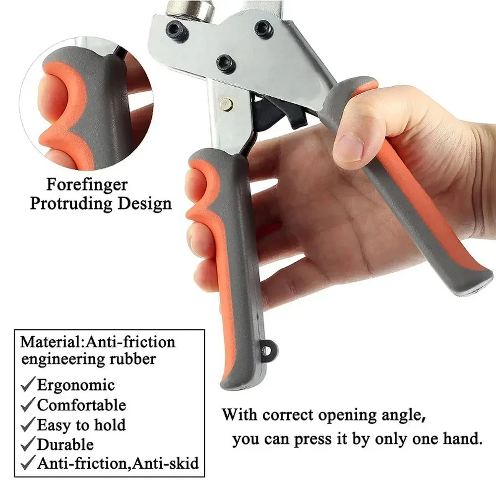 6mm/10mm Handheld Grommet & Eyelet Punch Pliers