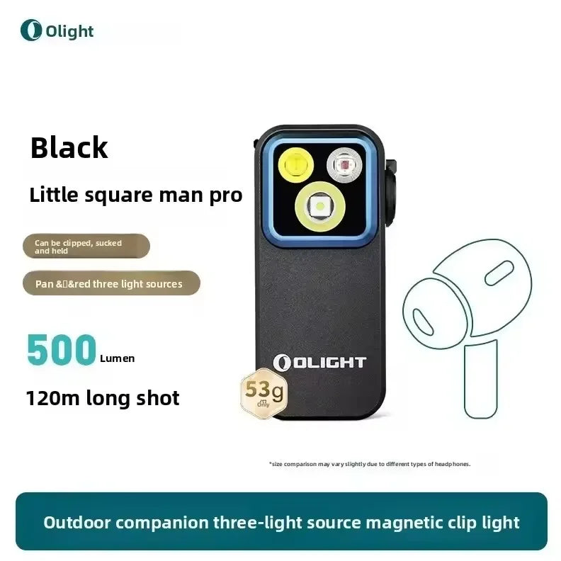 Mini Magnetic Clip-On LED Flashlight