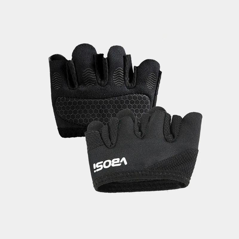 Four-Finger Non-Slip Fitness & Pilates Gloves