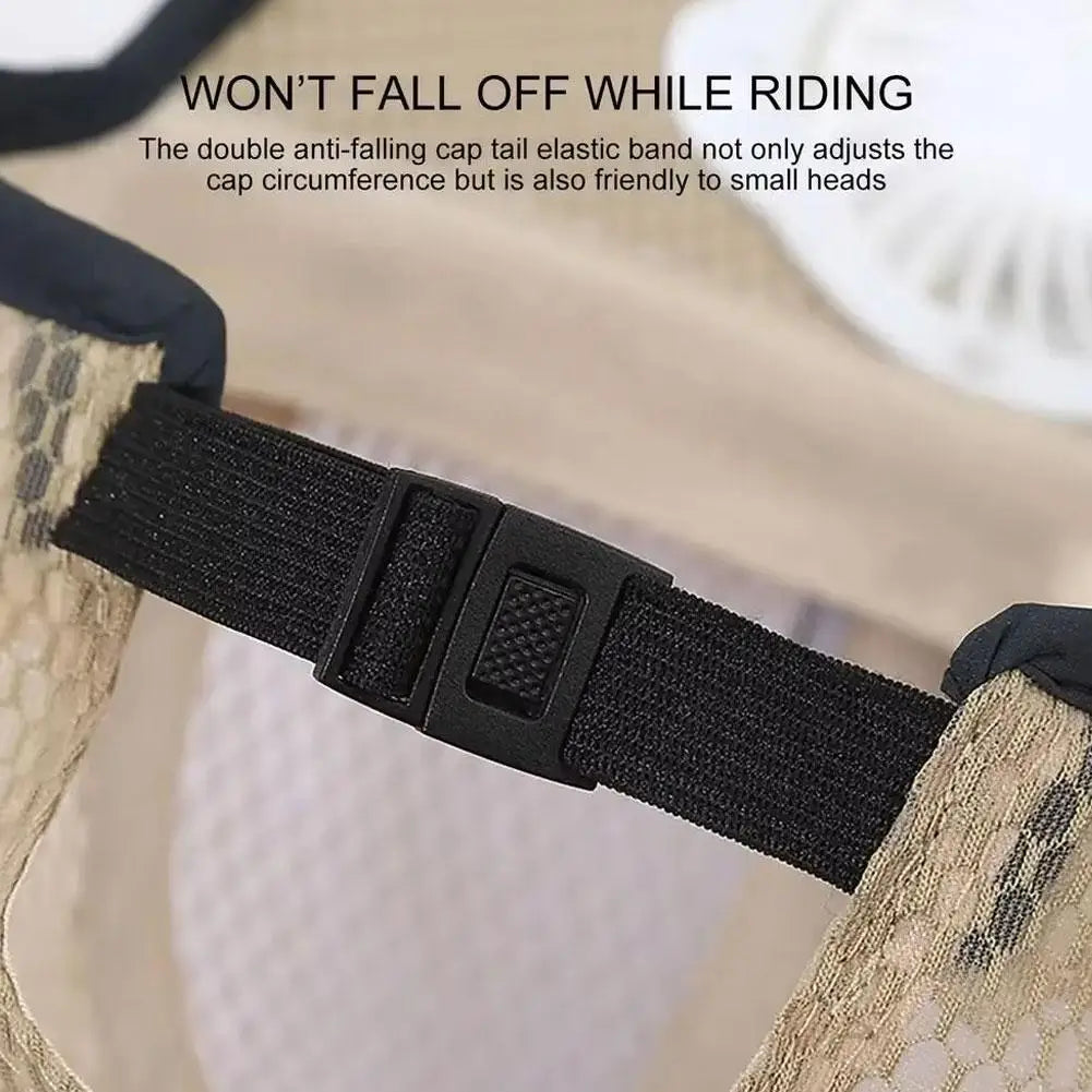 Solar Cooling Fan Hat
