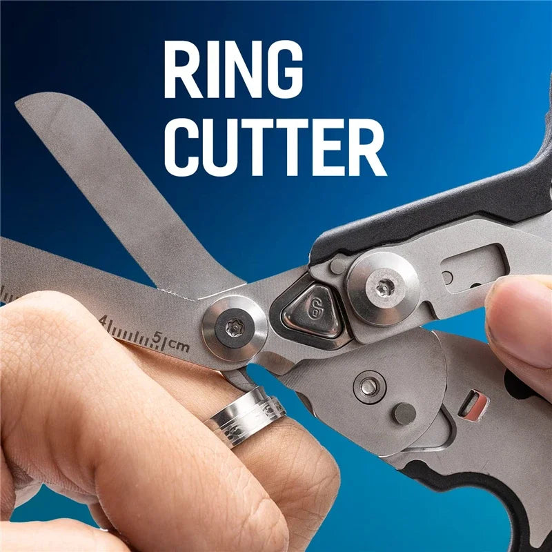 6-in-1 Foldable Emergency Rescue Scissors
