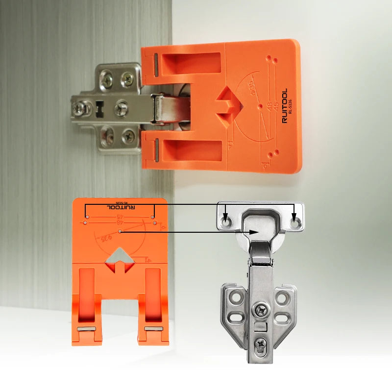 Cabinet Hinge Installation Locator