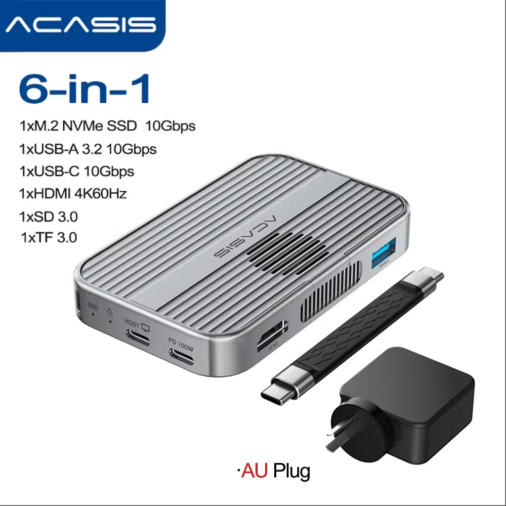 Magnetic M.2 NVMe SSD Dock (SSD Not Included)