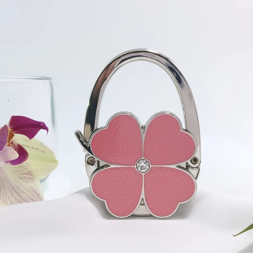 Portable Clover Handbag Hook