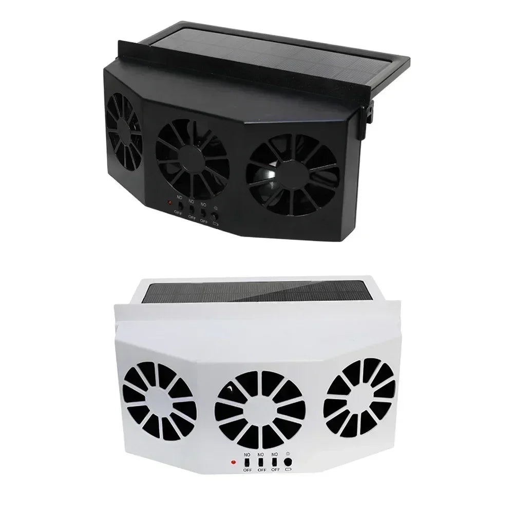 Triple Window Car Fan