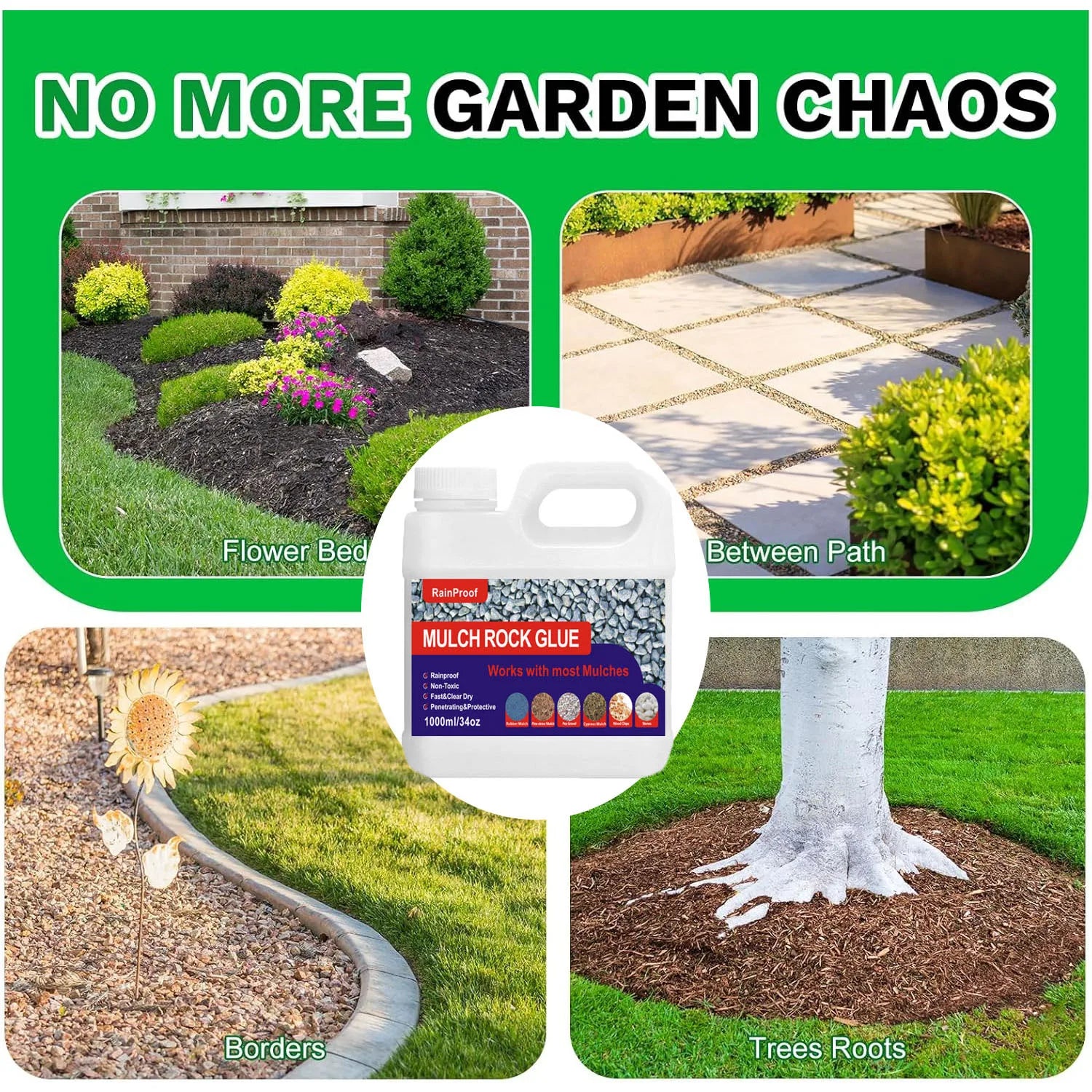 Mulch & Gravel Glue Binder ( MR)