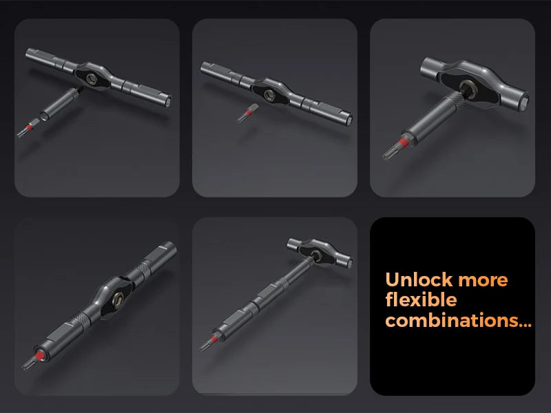 74-in-1 Magnetic Ratchet Screwdriver Set