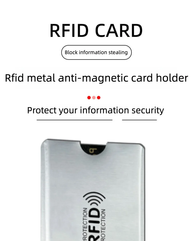 RFID Card Protector Sleeves