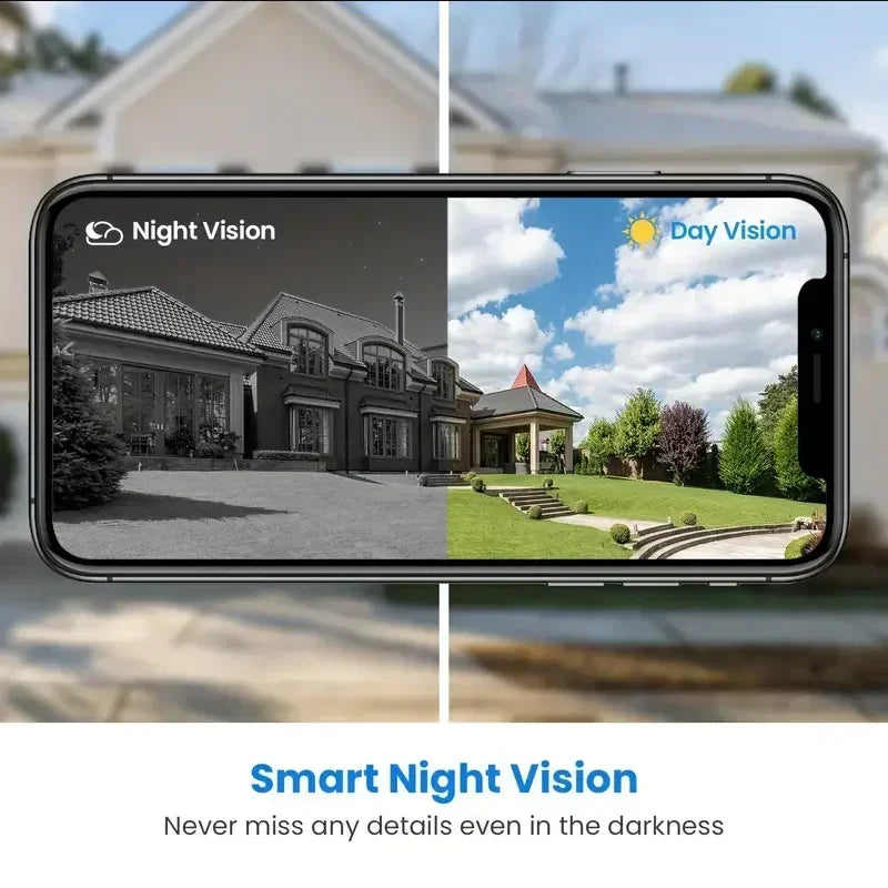 Video Doorbell Camera with Live Phone View