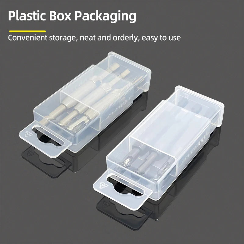 Self-Centering Hinge Drill Bit SET
