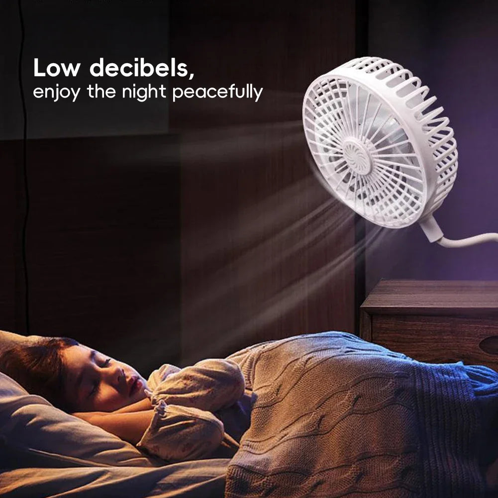 Flexible Gooseneck Desk Fan