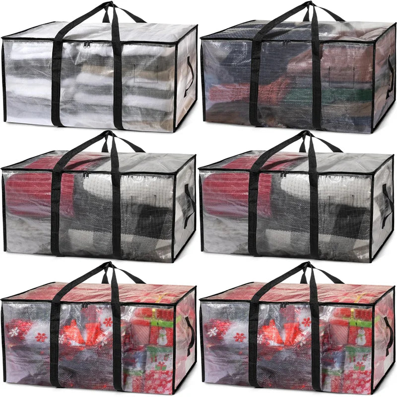 Foldable Transparent Organizer Bag