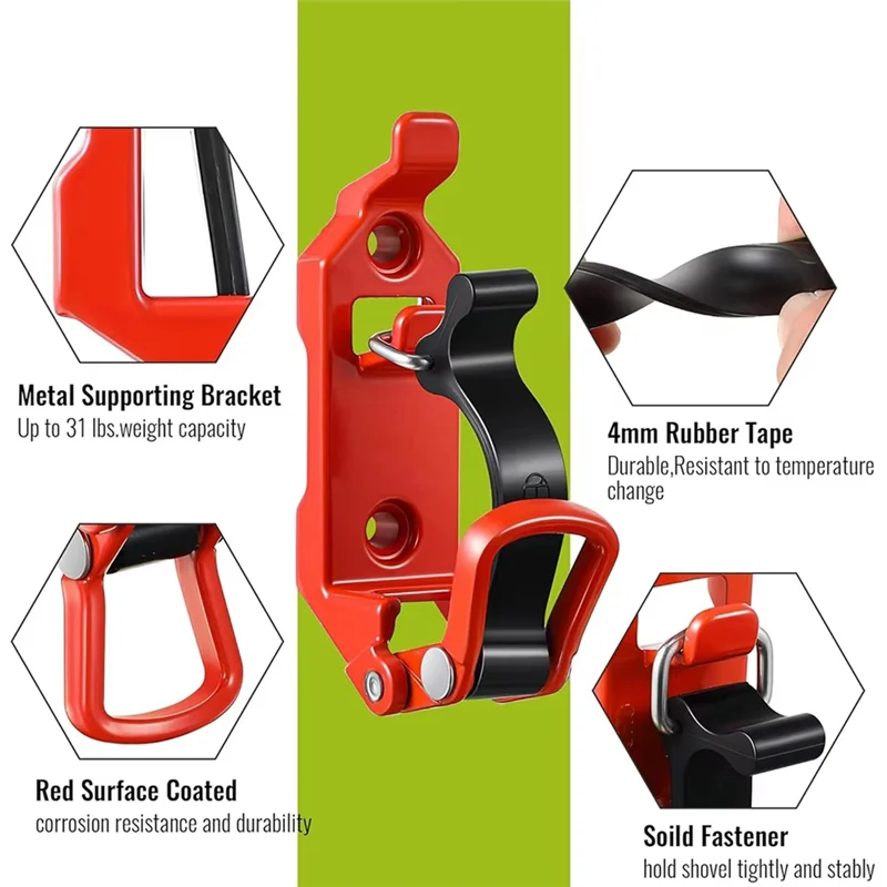Quick Clamp Shovel & Axe Mount Bracket (R)