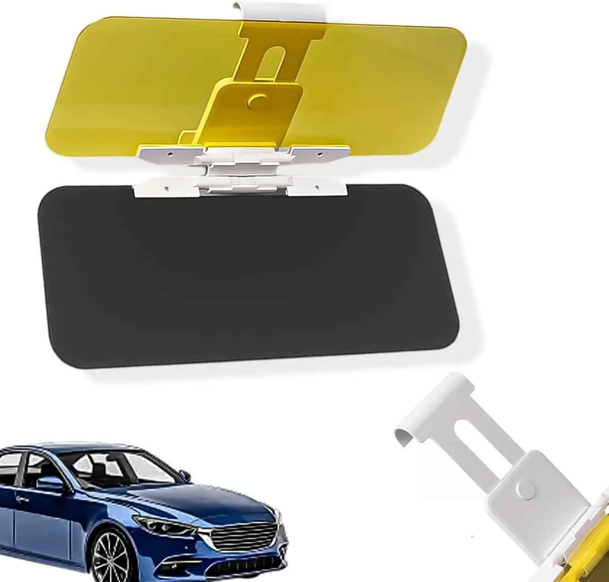 2-in-1 Day & Night Anti-Glare Car Sun Visor Extender