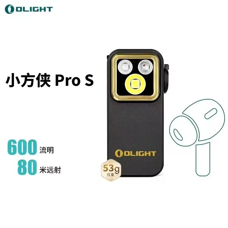 Mini Magnetic Clip-On LED Flashlight