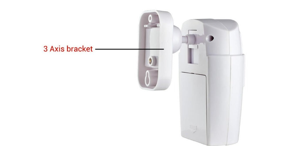 Wireless PIR Motion Sensor Alarm with 2 Remotes