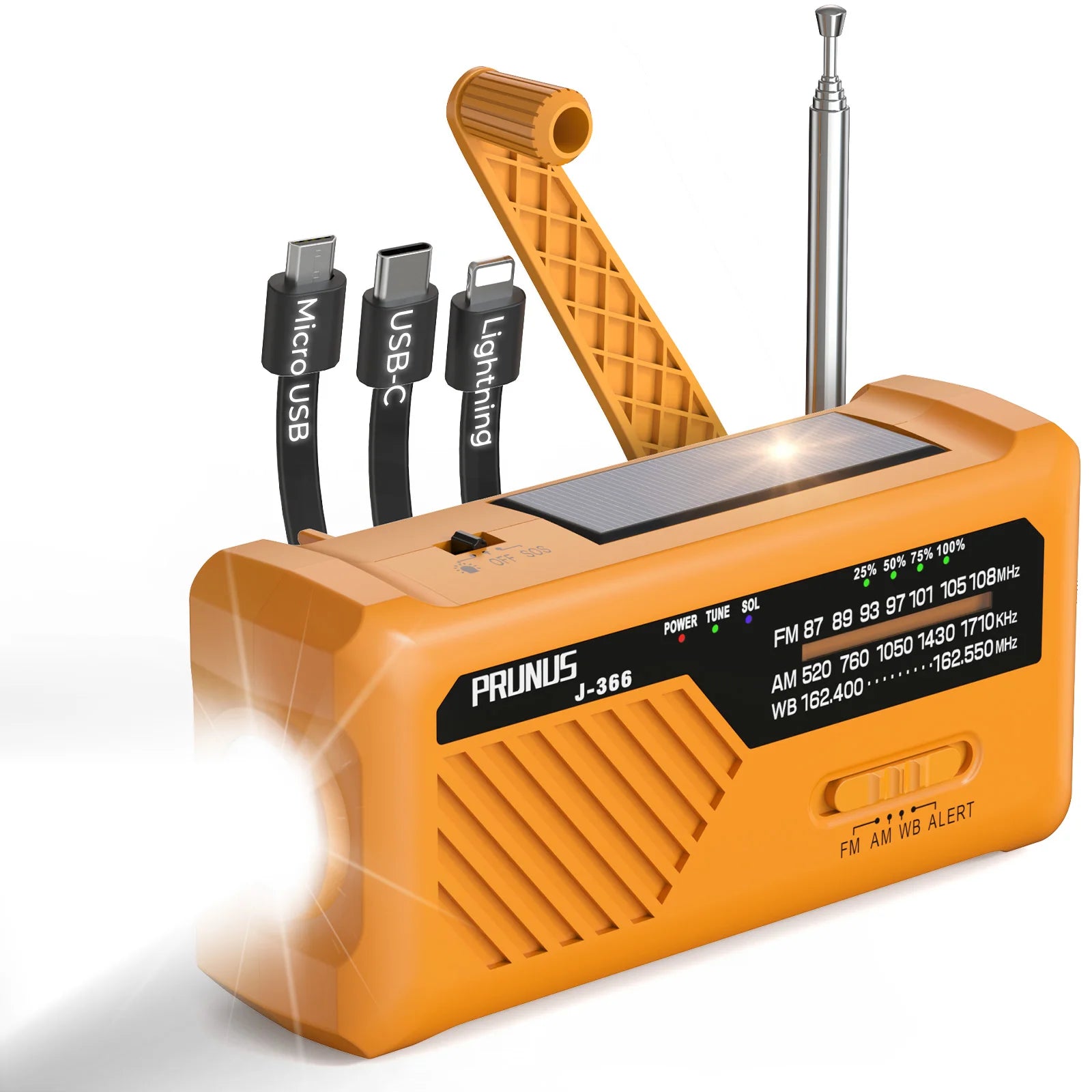 Portable Emergency Weather Radio