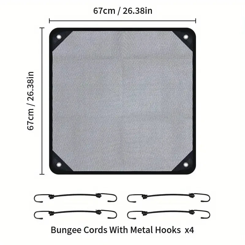 All-Season Mesh Outdoor Air Conditioner Cover
