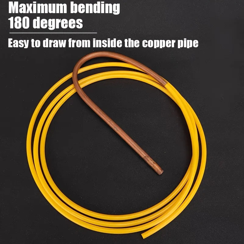 4-Piece Flexible PE Copper Pipe Bender & Protector Set (2m)