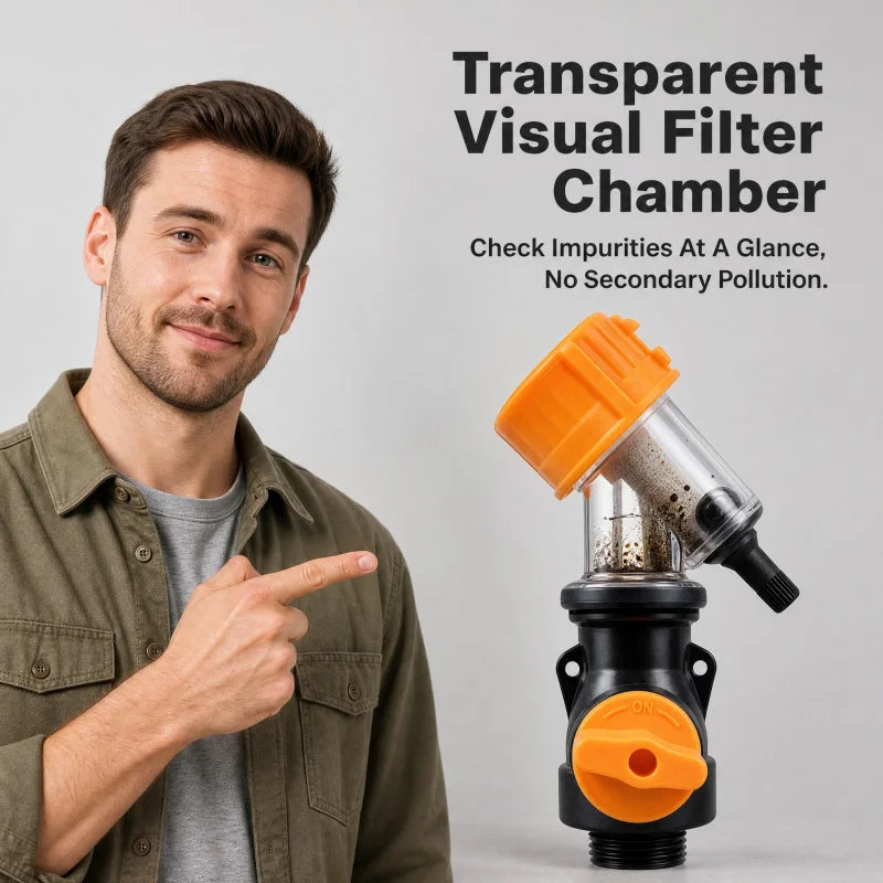 Water Heater Descaling Faucet Adapter
