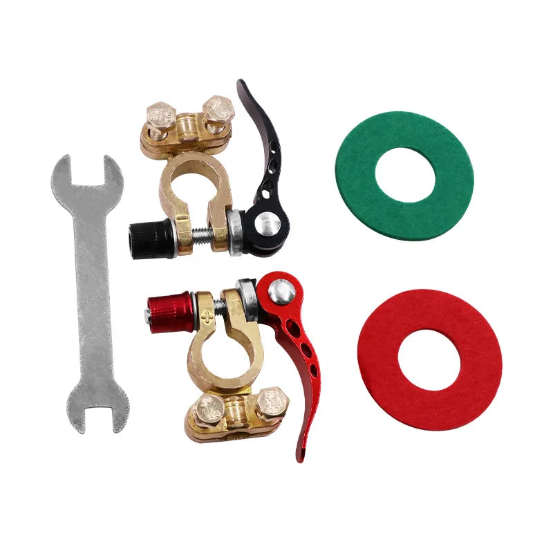 Heavy-Duty Quick Release Car Battery Terminal Connectors (R)