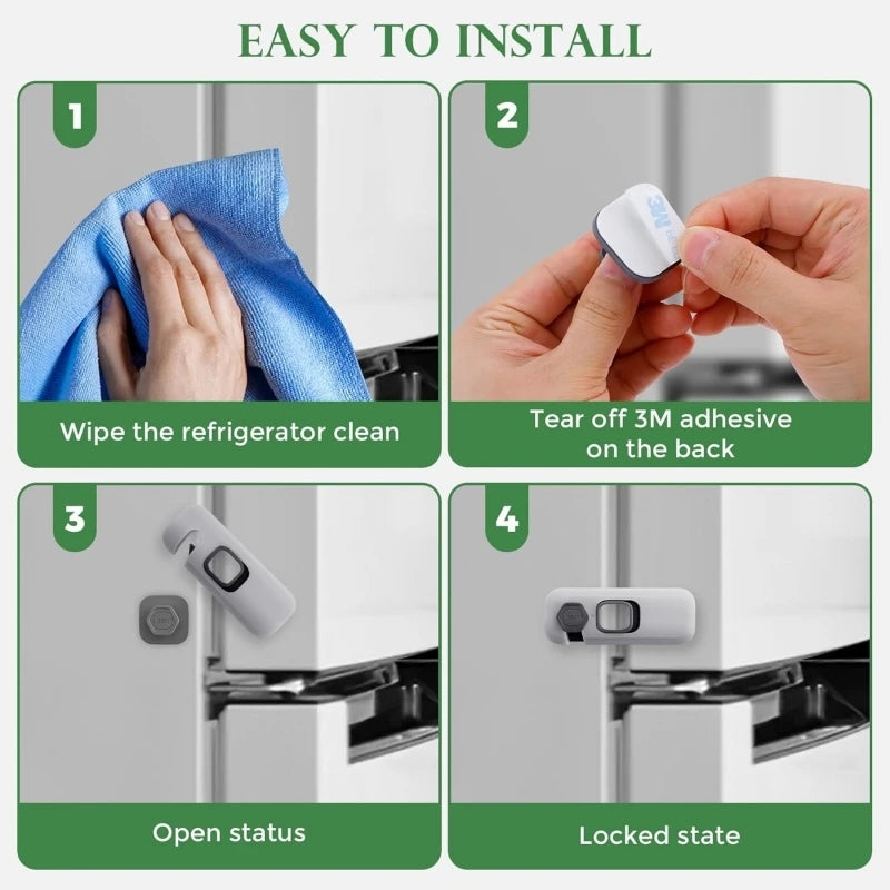 Child Proof Refrigerator & Cabinet Lock