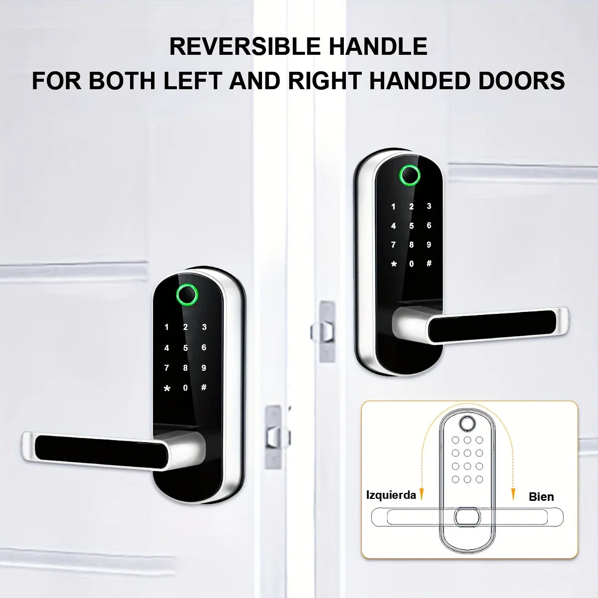 Smart Fingerprint Keyless Door Lock